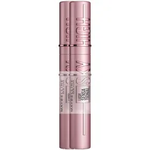 Maybelline New York Schwarze Wimperntusche für extrem lange Wimpern, Lash Sensational Sky High Mascara Doppelpack, Very Black, 2 x 7,2 ml