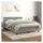 vidaXL Boxspringbett 140 x 200 cm Hellgrau