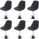 MCW Esszimmerstuhl A60 Kunstleder braun 6er Set