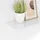 vidaXL Wandregal 50 x 23 x 3,8 cm Hochglanz-Weiß