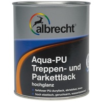 Albrecht Aqua PU-Treppen- und Parkettlack 2,5 L farblos glänzend