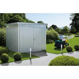 Biohort HighLine H4 2,75 x 2,75 m silber-metallic Einzeltür