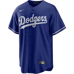 Nike Los Angeles Dodgers Teamtrikot Herren in deep royal blue, Größe XL - blau