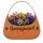 Harms Import Blumentasche Pflanztasche Garten Hereinspaziert Rostoptik Braun Eisen H 34 cm
