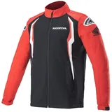 Alpinestars Honda Teamwear, Textiljacke - Rot/Schwarz - M