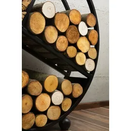 Cook King Kaminholzregal DIEGO Stahl 100 cm grau
