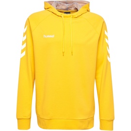 hummel GO Baumwoll Hoodie Kinder sports yellow 164