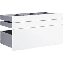 hom'in Schubladenset 90,9 x 50,3 x 46,8 cm Weiß