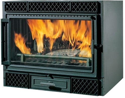 Edilkamin Kamineinsatz Holzeinsatz Firebox Deco 54 | 9,6 kW