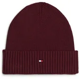 Tommy Hilfiger Flag Pima Mütze Deep Red One Size