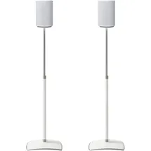 Sanus Systems Sanus WSSE1A2-W2 (1 Paar, Ständer, Höhenverstellbar), Lautsprecher Ständer - Wandmontage, Weiss