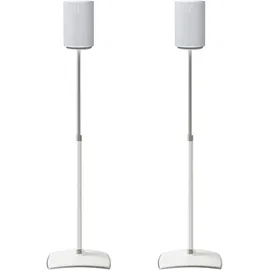 Sanus Systems Sanus WSSE1A2-W2 (1 Paar, Ständer, Höhenverstellbar), Lautsprecher Ständer - Wandmontage, Weiss