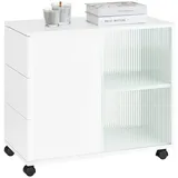 SoBuy Aktenschrank 35 x 61 x 70 cm Weiß