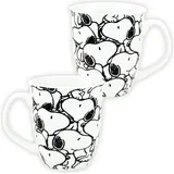 SNOOPY Kaffeetasse 0,28 l Weiß