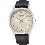 Seiko Conceptual Quarz Leder 40 mm SUR421P1