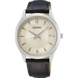Seiko Conceptual Quarz Leder 40 mm SUR421P1