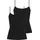 MEY Unterhemd Superfine Organic Schwarz 38