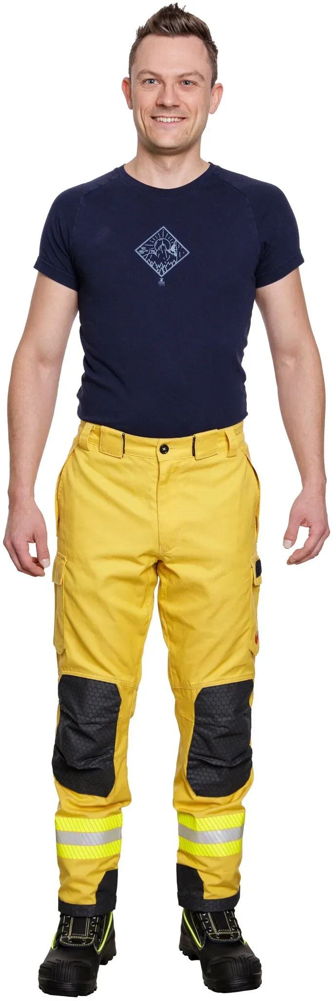SCR Römer Waldbrandhose Markus, gelb, M