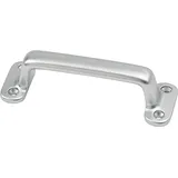 Hermeta Metaalwaren BV Handgriff A.22mm L.110mm B.36mm Alu-Guss silberf.elox.Löcher 4,D.3,7mm