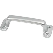 Hermeta Metaalwaren BV Handgriff A.22mm L.110mm B.36mm Alu-Guss silberf.elox.Löcher 4,D.3,7mm