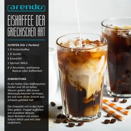 Arendo Eiswürfelmaschine 120W mit 1,5L Behälter Eiswürfelbereiter, 9 Eiswürfel in 9 Minuten