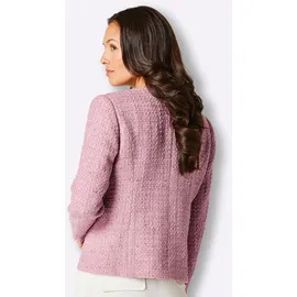 Creation L Premium creation L Blusenblazer Woll-Mix-Blazer Langarm rosa 36
