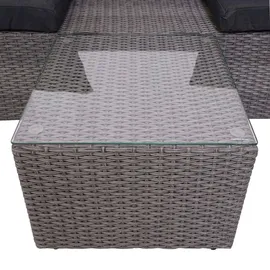 MCW MCW-J37 Garten-/Lounge-Set Sonneninsel grau