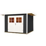 Weka Gartenhaus 179 2,41 x 2,35 m anthrazit