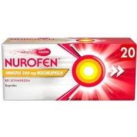 RECKITT Nurofen Immedia 200 mg Weichkapseln