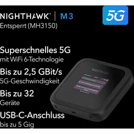 Netgear Nighthawk M3 Wi-Fi 6, AX3600 (MH3150-100EUS)