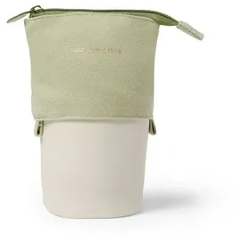 Thalia Stiftemäppchen Baumwolle & recycled PET, 13x7,5x12 (bis 18cm), beige