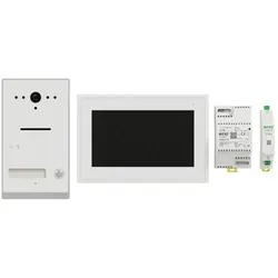 Ritto Video-Türsprechset,2-Draht,1xTeiln,weiß,weiß,1LS