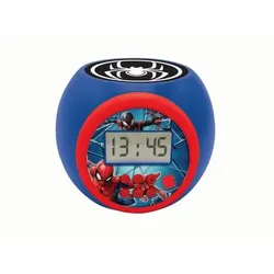 LEXIBOOK Spiderman Projektionswecker mit LED Farbwechsel und Timer-Funktion