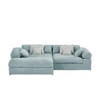 smart Ecksofa  Lianea , türkis/petrol , Maße (cm): B: 291 H: 86 T: 208.0