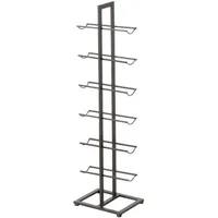 Boltze Weinregal 25 x 20 x 91 cm Schwarz