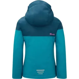 TROLLKIDS Hallingdal Jacke Dark Turquoise/Madeira Blue 104