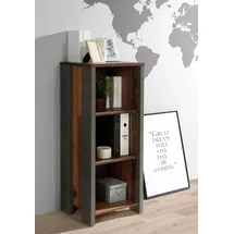 Forte Clif Aktenregal 115 x 46 x 41,6 cm braun