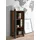 Forte Clif Aktenregal 115 x 46 x 41,6 cm braun