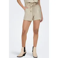 Jdy JDYSAY MW LINEN WVN NOOS Shorts Oatmeal/Detail:Melange, 44