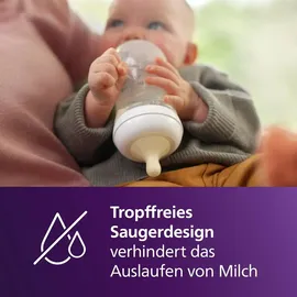 Philips Avent Natural Response Babyflasche 260ml, mittlere Durchflussrate - SCY903/03