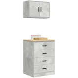 vidaXL, Werkstattschrank, Maximiliano 4 drawers (60 cm, 85 cm)