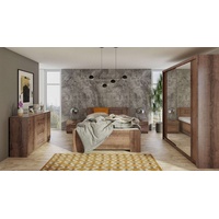 Stylefy Schlafzimmer-Set Mela, (Komplettset, Set (5-St), Design 200 cm