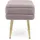 BIZZOTTO Bank Pavlina Samt 50 x 42 x 34 cm Rosa