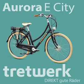 Tretwerk Aurora 28 Zoll RH 50 cm Damen schwarz