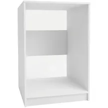 Fackelmann Waschmaschinenschrank 65 x 98,2 cm Weiß