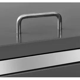 vidaXL Mülltonnenbox für 1 Tonne 69 x 77,5 x 115 cm anthrazit