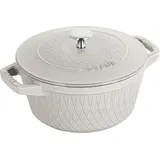 Staub Cocotte Twister Bräter 20 cm rund