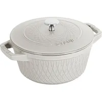 Staub Cocotte Twister Bräter 20 cm rund