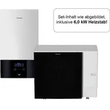 Daikin ERLA11DV3 / EBBX11D6V 11,0 kW + 6,0 kW Heizung - Altherma 3 R W Niedrigtemperatur - Wandsplit - Wärmepumpe Set