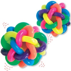 Spaghetti-Flummis in Regenbogenfarben (pro Set 5) Mitgebsel